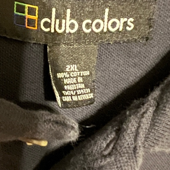 2XL Tigers Auburn University Polo Shirt Navy Blue & Orange - Picture 3 of 9